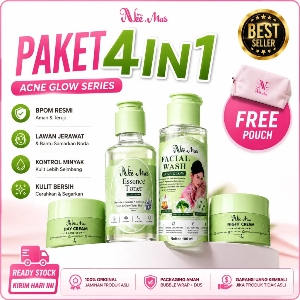 nee mas paket 4in1 lawan jerawat